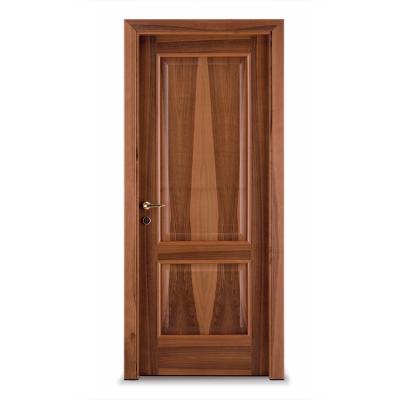 China Mediterranean Bedroom Door Designs In Wood Frame Aluminum Eco-Friendly Simple Home Solid Wood Doors With Fan for sale