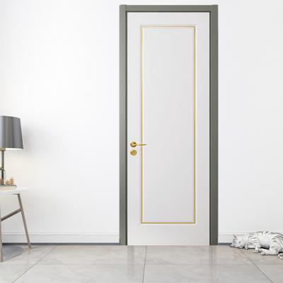 China Modern Aluminum Eco-Friendly Door Design Base Track Frame Wooden Door Design in Pakistan Fire Wood Door for sale