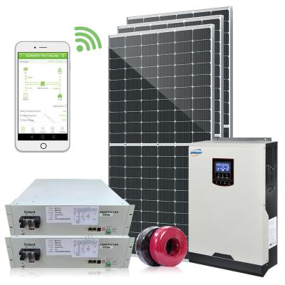 China Home 5kVA Off Grid Solar System For Home Use for sale