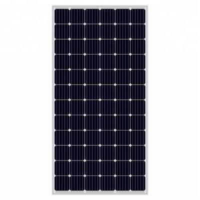 China Silicon A Grade 350w 360w 380w 36v Mono Monocrystalline Solar Panel PV Solar Power Panel Price for sale