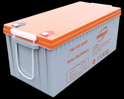 China Solar UPS / Wind Power 12V200AH System Gel Solar Battery 12V200AH for sale