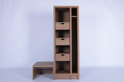 China Customized Modern Closet Cabinet With Shelving And Storage For The Hotel for sale