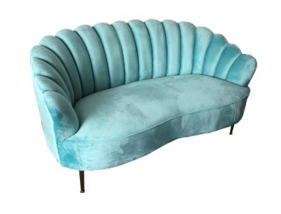 China Bule-Samt-Gewebe heftete sich modernen Raum Chesterfields Sofa For Big Lots Living durch zu verkaufen