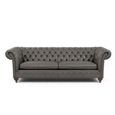 Cina Salone di cuoio Sofa Chesterfield Chaise Lounge Sofa dell'annata della tappezzeria in vendita