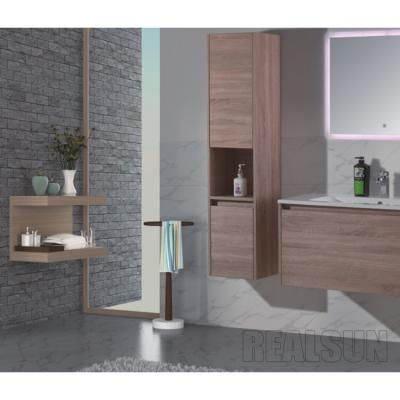 China Gabinete de cuarto de baño compacto del Pvc/gabinete montado en la pared del lavabo del Pvc respetuoso del medio ambiente en venta