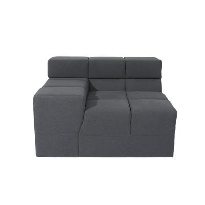 China Nordisches gefülltes Samt-Grey Fabric Modular Sofa For-Leinenwohnzimmer zu verkaufen