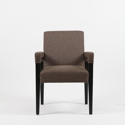 Chine Arrière fauteuil tapissé haut par tissu pour diner le salon à vendre