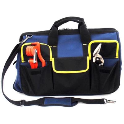 China Wholesale Professional Durable High Quality Wheel Bag Multi-pocket Tool Bag Heavy Duty Tool Bag Trolley Bag for sale