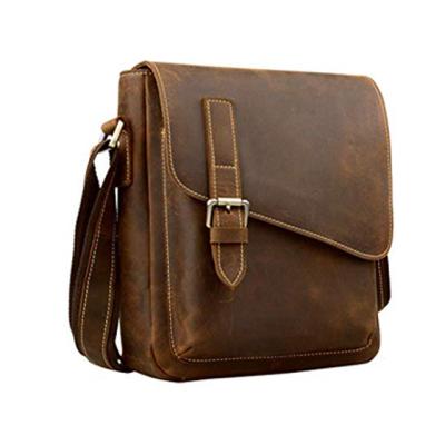 China High Quality Leather Shoulder Bag Men's Leather Bag Shoulder Bag Messenger Bag Suitable For Ipad for sale