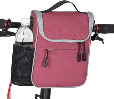 China Bicycle Bag Outdoor Bike Front Handlebar Storage Bag Mountain Road Sling Bag Bike Frame Bag for sale