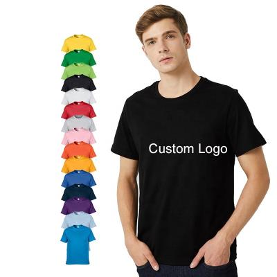 China 100% Cotton Wholesale Custom Logo Plus Size Men's Graphic Printing T-Shirts Anti-Shrink for sale