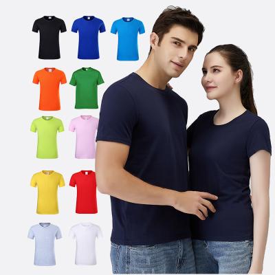 China Wholesale Custom Cotton Anti Shrink Logo Design 95 5 Spandex Unisex T Shirts For Printing for sale