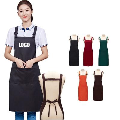 China Kitchen Cleaning Working Waterproof Cook Apron With Custom Print Kitchen Logo Cheap Wholesale for sale