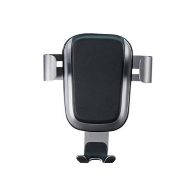 China Custom 10W Car Charger Wireless QI 360 Air Vent Mobile Phone Holder Rotating Wireless Charging Stand For Universal Car for sale