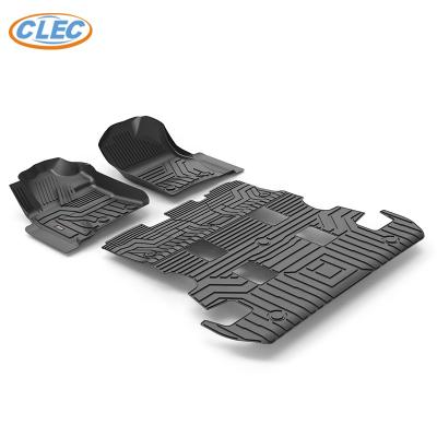 China Anti-skidding.clean 3D car floor mat suitable for Toyota land cruiser 2014-2019 for sale