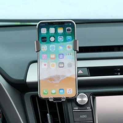 China 360 Adjustable Car Mount Holder Charger Car Air Vent Mount Wireless Charging Quick Holder For RAV4 Only for sale