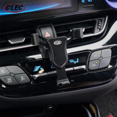 China Best Selling Custom High End Air Vent Phone Holder Car Fast Wireless Charger for sale