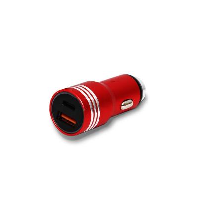 China Best Selling CLEC 36W Electric Car Charger PD 3.0 QC3.0 2 USB Electric Car Charger for sale