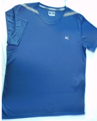 China la camiseta redonda floja del cuello 140gsm, OEM de 100 del por ciento camisetas del poliéster acepta en venta