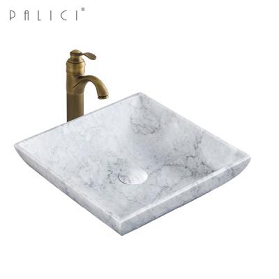 China Water Basin Square Washbasin Marble Lavatory Sink Lavobo Classic High Quality Stone Toilet for sale