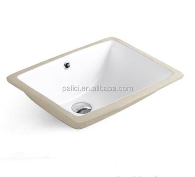 China Easy Clean Y918 Factory Directly Supply Hot Sales Salon Porcelain White Single Bath Toilet Sink Under Counter Basin for sale