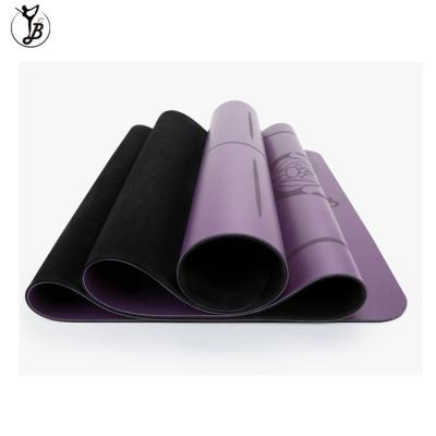 China Mat Wholesale Eco Friendly Natural Amazon Favorite PU Comfortable Yoga Rubber Mat for sale