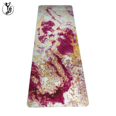 China Comfortable Eco Friendly 2mm Suede Yoga Mat (Microfiber) for sale