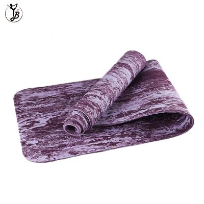 China 183cmx61/80cm Comfortable Size And Mat 100% Eco-friendly Luxury Material Non-Toxic Anti Slip Sublimation Yoga Mat Strip Yoga Floor Mat for sale