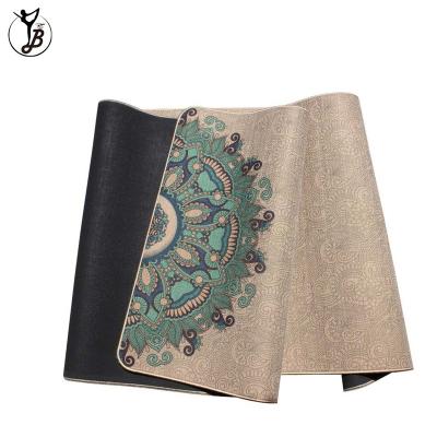 China Comfortable Popular Eco Friendly Amazon Heat Sublimation Transfer Printing Recycled Material Yoga Mat Non Slip for sale