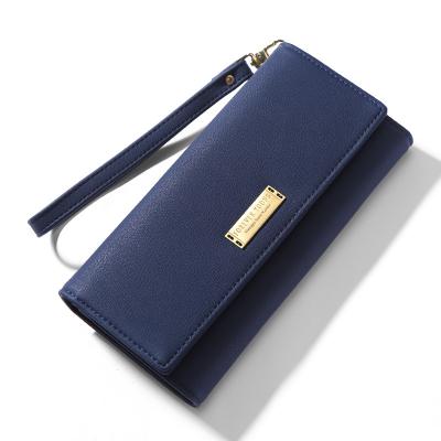 China Durable Workmanship High Quality Women Phone Bag Logo Card Holder Wallet Custom Made For Women for sale