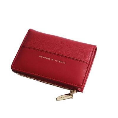 China High Quality WAKED Custom Folding Women Wallet Carteras Latch Ladies Wallets Purses Custom Women for sale