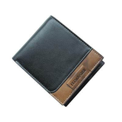 China Multiple Card Slots WAKE Classic Leather Short Custom Logo Men's PU Wallet for sale