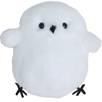 China Lady WOKE Cute Chick Shape Crossbody Fur Plush Bag for Kids for sale