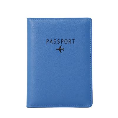 China RFID Blocking Protect WAKED High Quality Designer Passport Holder Custom Logo Passport and Vaccine Card Holder for sale