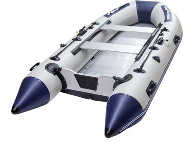 China Warter Sports Seawalker 3.3m Inflatable Boat With Aluminum Floor 0.9mm PVC Air Tube Fishing Rubber Dinghy For Sale for sale