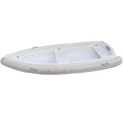 China PVC Fiberglass Hull Yacht Boat Sailing Rigid Inflatable Boat for sale