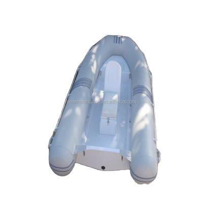 China Rescue GOOD Quality RIB Boat PVC Air Duct Inflatable Fiberglass Floor Hull for sale