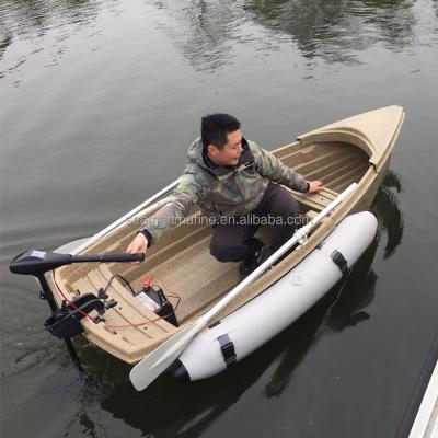 China Other New Arrival 2 Block Dinghy Small PE Plastic Fishing Paddle Boat for sale