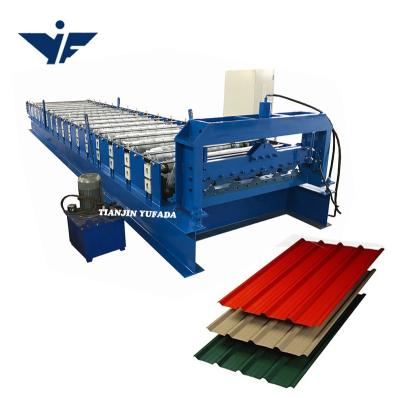 China Good Quality Hotels Roof And Wall Panel Forming Machine In Botou for sale