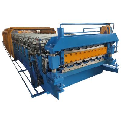 China 2020 Hotels New Design Double Layer Roll Forming Machine For Poland Market for sale