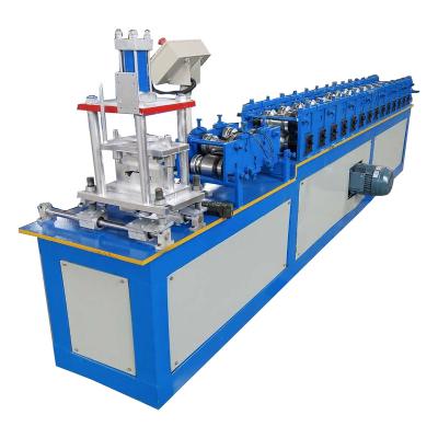 China Hotels Automatic Metal Roller Shutter Door Machine Sandwich Cut Slat Forming PU Foam Slats Rolling Machinery for sale