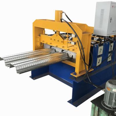 China Hotels Galvanized Steel Sheet Floor Decking Panels Roll Forming Machine for sale