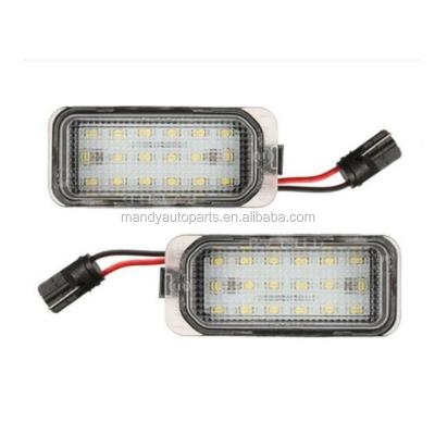 China For Ford Kuga Galaxy A Pair LED License Plate Light Lamp Assembly For Ford Kuga Galaxy LED License Lamp for sale