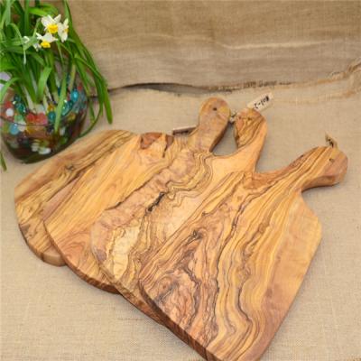 China Unique Wood Gathering Cheese Kitchen Wooden Olive Wooden Cutting Board Viable Italian Vegetable Pizza Olive for sale