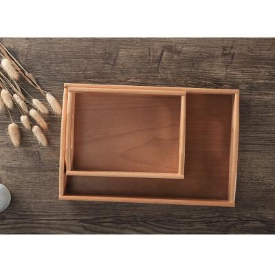 China Serving Trays Japanese Style Place Combination Beech Wood Tray for sale