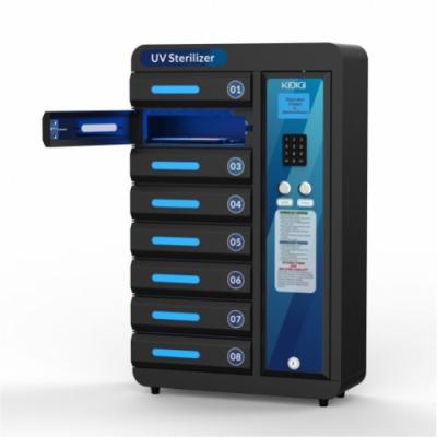 China UV-C Locker UV-C Cell Phone Charging Sanitizer Cell Phone Kidigi Phone Locker Sterilizer Fill Station for sale