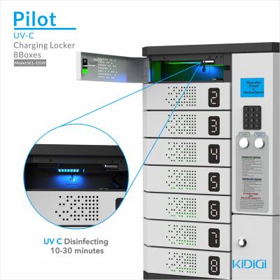 China Smart Cable UV Charger Cell Phone Sterilizer Phone Chargers Locker for Commercial for sale