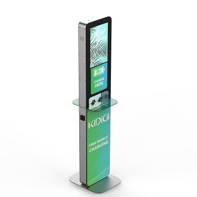 China Smartphone And Tablet Smart Phone Kiosk Charging Charging Stations For Train Stations Airports for sale