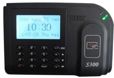 China 125khz rfid reader rs232 rfid time attendance terminal S300 for sale