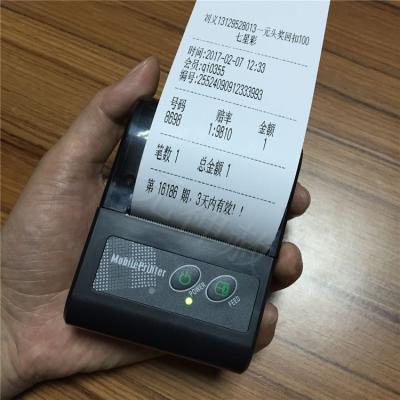 China Mini Portable 58mm Bluetooth Thermal Printer Wireless Receipt USB Bluetooth Printer For Windows Android IOS POS Printer for sale